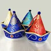 Stage Wear Mongolian Dance Hats Men Women Festival Stage Performance Cap Mongolia Traditional Headwear d240425