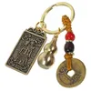 Chaveiros chineses amulet carthanchain de cobre tai sui pingente feng shui 2024 símbolo de metal tag pendurado ornamento