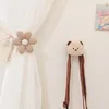 Curtain Korean Three-dimensional Petal Binding Strap Cotton Tie Rope Buckle Mosquito Net Home Decoration