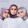 Hijabs muslimsk högkvalitativ vanlig matt satin siden ögonfrans sjal halsduk hijab tudung kvinnor islamisk huvudduk d240425