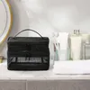 Bolsas de cosméticos Big Sale Mesh transparente feminina Ideal para maquiagem de cosméticos Kit de kit de kit de higiene pessoal Sucesso das vendas