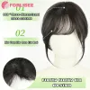 Bangs FORLISEE Wig Piece For Women With Thin Air Oblique Bangs To Increase Hair Volume And Fluffy Head Bangs Wig