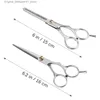 Hair Scissors Salon professional hairdressers thin cut hair cutting set Q240426