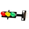 10pcsMini 5V Traffic Light LED Display Module for Arduino Red Yellow Green 5mm LED RGB Traffic Light