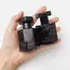 Bouteilles de rangement 30 ml Parfum en verre Bouteille vide Black Regilable Parfume Atomizer Dispenser Dispens Bine pour voyager Men Women Makeup