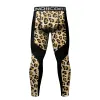 Pantaloni Cody Lundin Leopard Stampato senza GI BJJ Leggings Pantaloni alle prese maschili per gestire i pantaloni da palestra che allenano collant da jogging