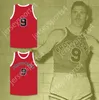 Custom Nay Name Herren Youth/Kinder Bob Hubbard 9 Providence Steamrollers Red Basketball Trikot 1 genähte S-6xl