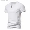 T-shirts masculins T-shirt massif en V V V