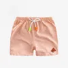 Shorts Children Shorts for Boys Girls Kids Clothes Cotton Solid Breathable Summer Baby Short Pants Casual Sports Beach Shorts ElasticL2404