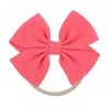 Bandas de cabeça de Big Bowknot, acessórios para cabelos infantis, menina menina Bow Head Band para crianças recém -nascidas Turbans Babies Soft