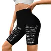 Kvinnors leggings kvinnor tunn fitness korta byxor damer hög midja sommar botten cyklist cykling shorts streetwear kvinnliga kläder