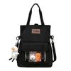 Sac à dos Femmes Fashion Clear Antifft Bag Sac Preppy Schoolbags pour adolescents filles mignonnes