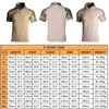 Tactical T-shirts Military tactical shirt hunting suit battle suit multi cam mens summer camouflage shirt summer army casual training shirt 240426