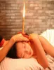 Indian Theraphy Ear Candle Naturalny stożka beewax ucha Candling Thermoauricular Therapia prosta w stylu ucha ŚCIENKA 8 COLO7547751