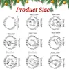 Moulds Jam Sandwich 3D Christmas Digital Moulds Cookie Cutter Pastry Xmas Tree Snowflake Shape Biscuit Mould Baking Tools Birthday
