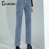 Frauenhose warmes Lamm Fleece Frauen geradlinig 2024 Winter Y2K Jeans Dünne Stretch Jeans High Wail Street Fashion Freiheit