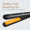 Kipozi Professional Hair Flat Iron 2 in 1 Curler調整可能な温度高速暖房ストレートナーストレート240418