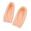 Alet 2pcs Yumuşak silikon nemlendirici jel çoraplar ayak bakımı koruyucusu kuru çatlak soyma topuklu ayakkabılar cilt bakım içi