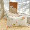 sets Cute Home Comforter Bedding Sets Washed Cotton Duvet Cover Flat Bed Sheet Set Twin Full Queen King Size Bed For Girls Couple