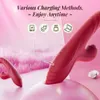 Liren is dronken stuwkracht Vibrator Clitoral Stimulator 10 Mode Licking G Spot Vibrators Adult Rabbit Vibrator Dildo voor vrouwen