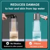 Badezimmer Duschköpfe Neue Druckdusche 4 Modi Verstellbares wassersparende Dusche Hochdruck Duschkopf mit Filter Badezimmer Massage Dusche