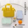 New Macaron Color Lunch Bag Large Capacity Thermal Insulation Portable Lunch Box Bag Oxford Cloth Steel Frame Lunch Ice Bag