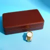 Fall 6/10/12 SLOTS WRIST WACK Box Travel Watch Holder Storage Case Organizer Black Zipper Pu Leather Watch Smyckeslådor Display Box