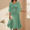 Vestidos casuales básicos para mujeres vestidos de vestido de abrigo lentejuelas