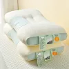 Massager Neck Pillow 3D Spa Massage Pillows Partition för att hjälpa till att sova och skydda nackkudden Cloud Cotton Cervikal Ortopedisk kudde