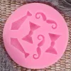 Moulds Moustache Tie Bows Silicone Cake Decor Molds DIY Chocolate Cupcake Cookies Desserts Fondant Mould Cake Decorating Baking Tool