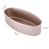 Stampi 23 cm ovali padella antiaderente per torta in acciaio carbone stampo stampo cheesecake pellicola panoramica cottura stagno stagno vassoio accessori per strumenti per bakeware