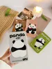 Kontaktlinsenzubehör niedliche Panda -Kontaktlinsenkoffer mit Spiegel und Multi -Pair -Set - tragbar und einfach zu bedienen - geeignet für farbige Objektive D240426 geeignet