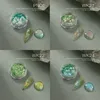 Hndo Green Color 4 PCS Set Opal Powder Glitter Glitter Art