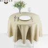 Table Cloth Home>Product Center>Product Center>Table Cloth>Round Wedding Party Table Cover>Imitation Linen Lace Table Cloth 240426