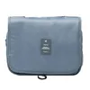 Bolsa de tocador colgante bolsa de aseo impermeable a gran capacidad de gran capacidad de viaje de tamaño de tocador bolso de maquillaje fácil instalación gris 240412