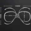 Eyewears 1pcs Adaptador de miopia universal Adaptador de esqui Ciclismo óculos de borboleta moldura em forma de borboleta pode ser equipada com lentes miopia