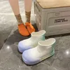 Sandals Rain Boots Womens Style Kawaii Waterproof Rubber Shoes Cute Children's Comfortable Garden Work