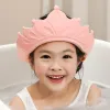 Product Baby Shower Cap Adjustable Hair Wash Hat for Newborn Infant Ear Protection Safe Children Kids Shampoo Shield Bath Head Cover