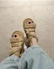 2024 Nuovi sandali Donne Donne Scarpe Channel Chanells Chanelsandals intrecciata con una tradizionale stile casual creatività semplice moda sandali neri estate
