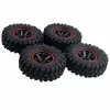 Autos 1,9 "Reifen 108 mm Rad 12mm Hex Hub für SCX10 RC Telecontrol Model Carkletterreifen simulierte Kiesreifen hohe Qualität