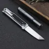 3 Моделя повторно приспособленные складные ножи D2 Blade Blade Aluminum G10 Ручки тактических лагеря Hunt Knives Edc Tools