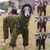 Sweaters Winterhond trui High Neck Jacked Pet Coat -hoofdtaal Hoofdletter Grote honden jumpsuit Dikk