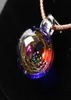 Boeycjr Universe Glass Bead Planets Pendant ketting Galaxy Rope Chain Solar System Design voor vrouwen 2107212686441