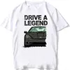 Мужские футболки управляют легендой Celica 7 Generation Fastift Model Fit Fit Fit Shirt Unisex Men Short Slve Harajuku Hip Hop Casual Boy White Ts Tshirt T240425