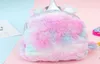 Fashion Linte Sequins Animal Plush Mochila Marabolería Kawaii Magpacks de cuero Hologram Bolsas escolares de niñas Y1906013727560