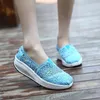 Chaussures décontractées xihaha Summer Fashion Fashion Femme épaisse en mailles respirantes Femme non glissée Sports Rocker Ladies Sneakers Girls Walking Shake