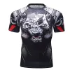 Boks erkek spor mma rashguard jiu jitsu formaları+pantolon fitness t shirt ucf bjj boks seti spor salonu dökün