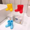 Zahnbürstenhalter Mini neuer Zahnbürstenhalter Regenstiefel elastischer Schutz, um trockene Spuren ohne Zahnbürste Badebad 240426 zu halten
