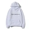 Men's Hoodies Sweatshirts Men Hoodie Autumn Winter Men Funny Print Friends Harajuku Hoodie Sweatshirts Hip-Hop Male Hooded Pullover Hoody Strtwear Coat T240425