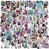 Tattoo -overdracht 70 stks Riman Monster High School Graffiti Sticker Pack voor fietscomputer Notebook auto koelkast Persoonlijkheidsstickers 240426